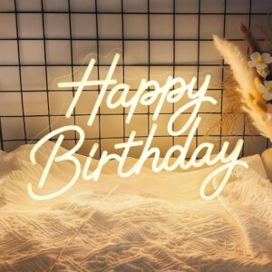 Happy Birthday Neon Sign